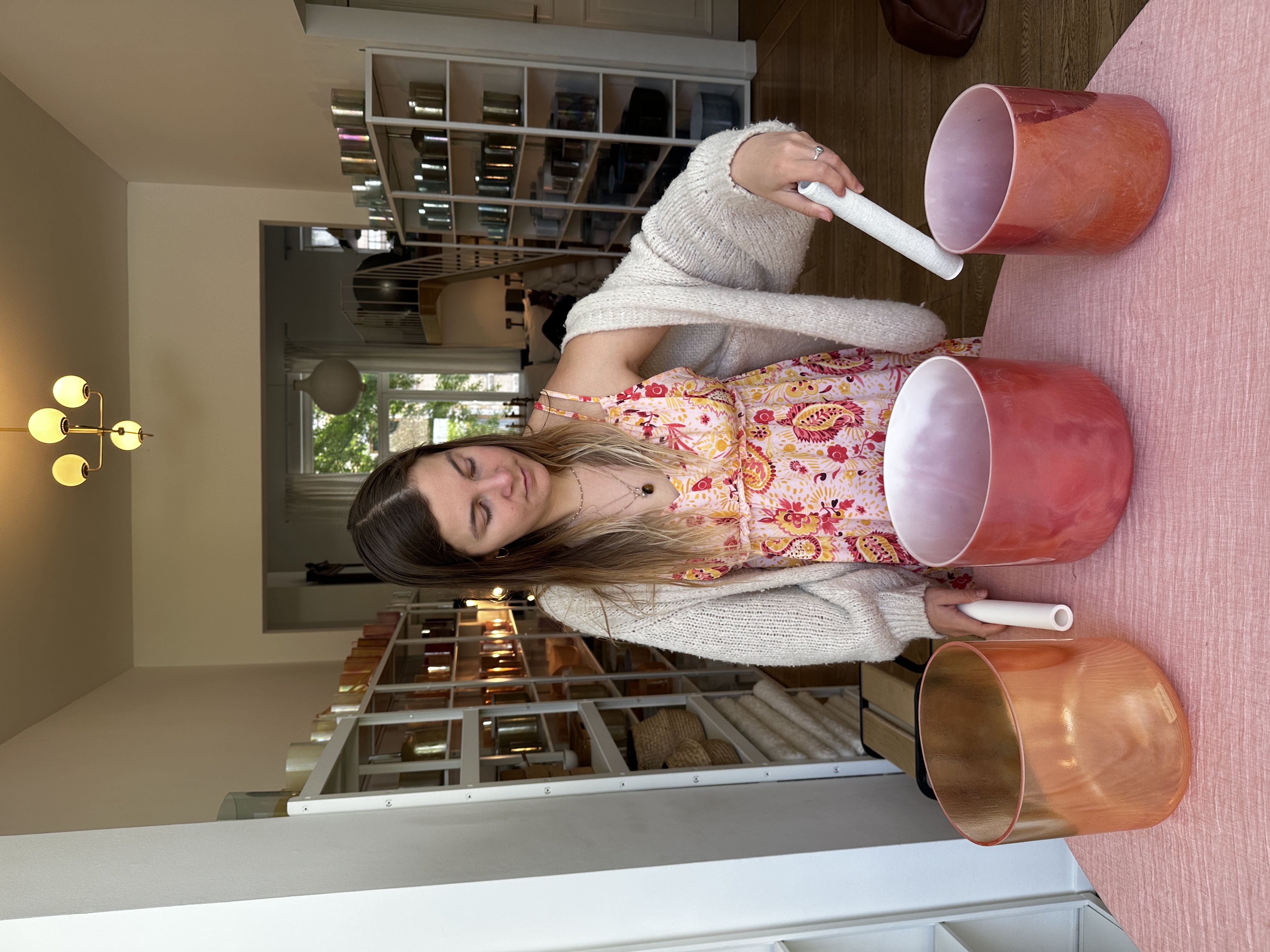 Mijn eerste set singing bowls